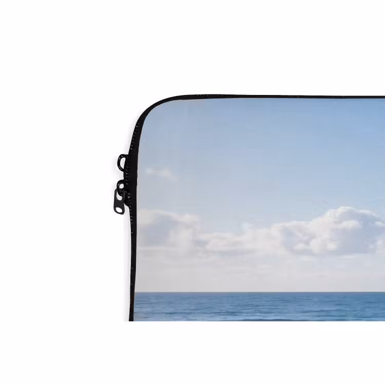Laptophoes - Strand - Zandpad - Oceaan - Natuur — 6