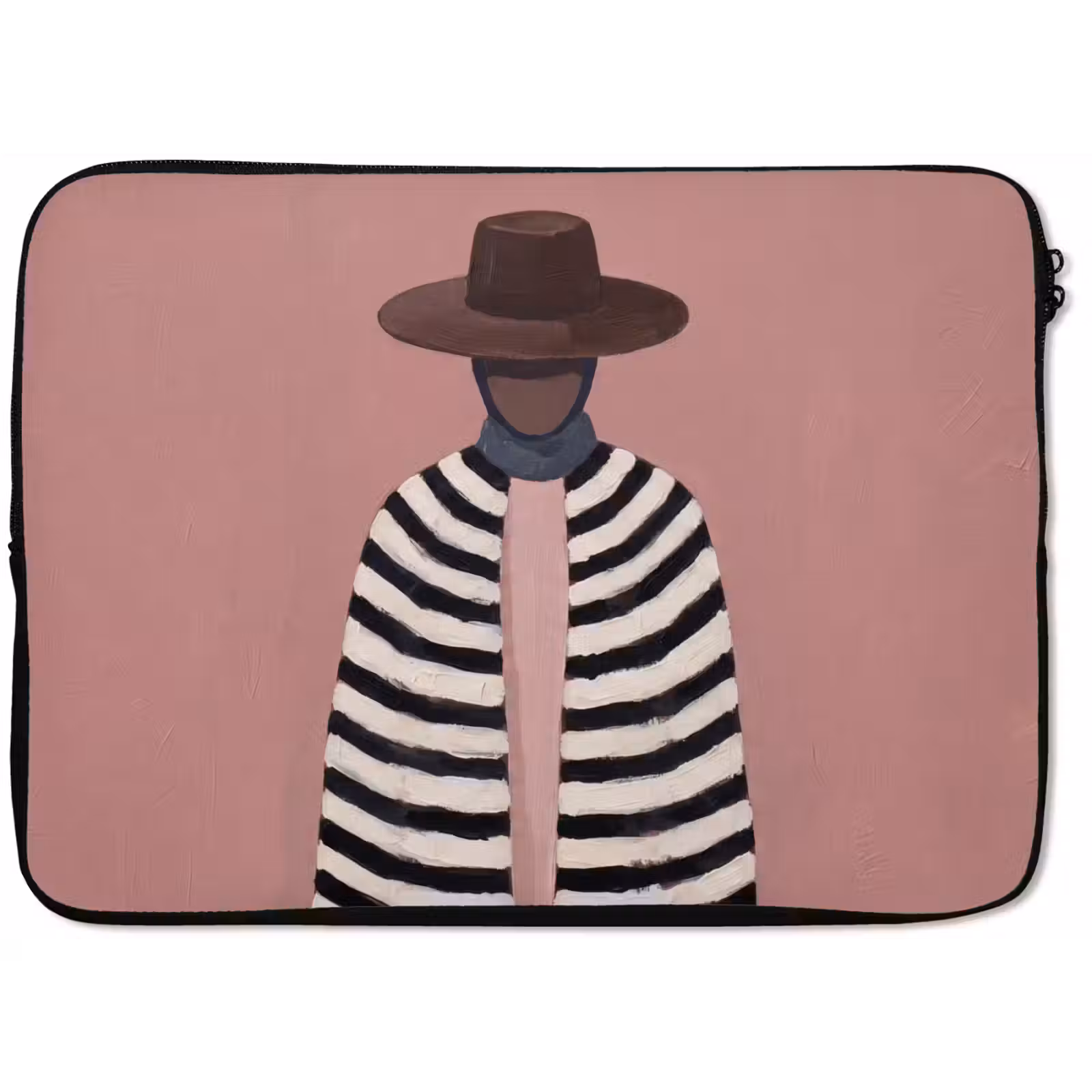 Laptophoes - Grafisch - Vrouw - Roze — 1
