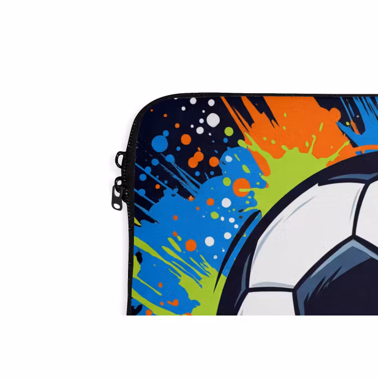 Laptophoes - Sport - Ballen - Kleurrijk — 6