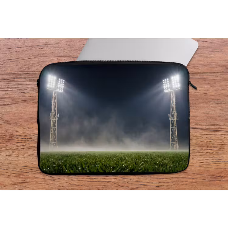 Laptophoes - Stadion - Lichtmast - Sport - Nacht — 2