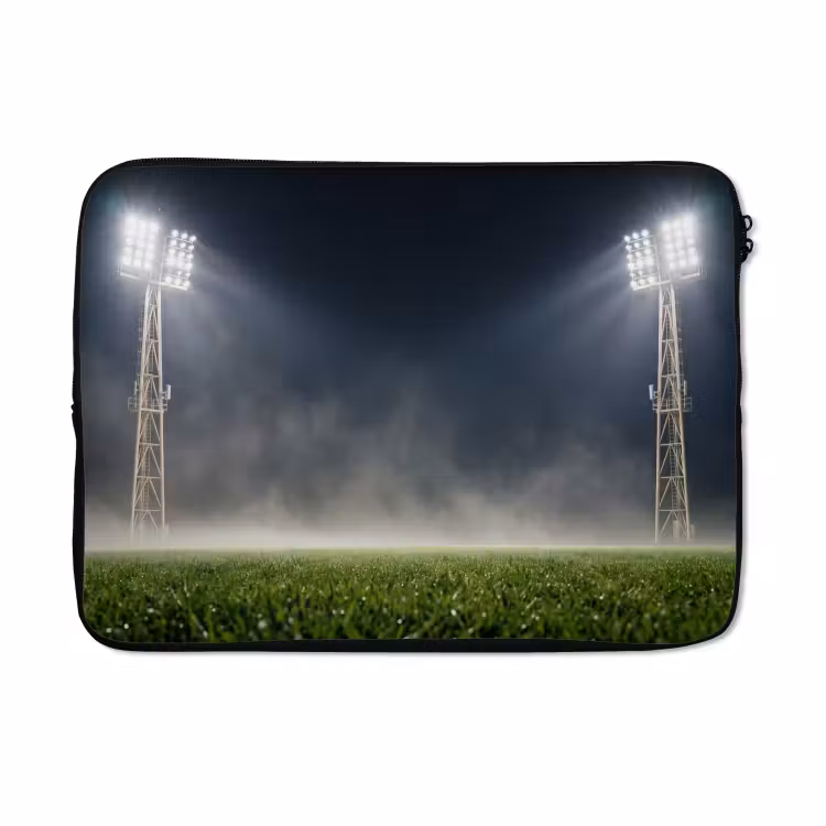Laptophoes - Stadion - Lichtmast - Sport - Nacht — 5