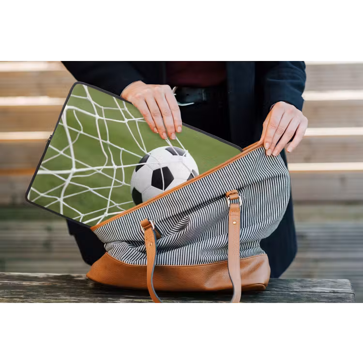 Laptophoes - Voetbal - Goal - Net - Sport — 4