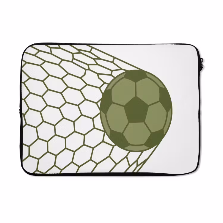 Laptophoes - Voetbal - Goal - Sport - Groen — 5