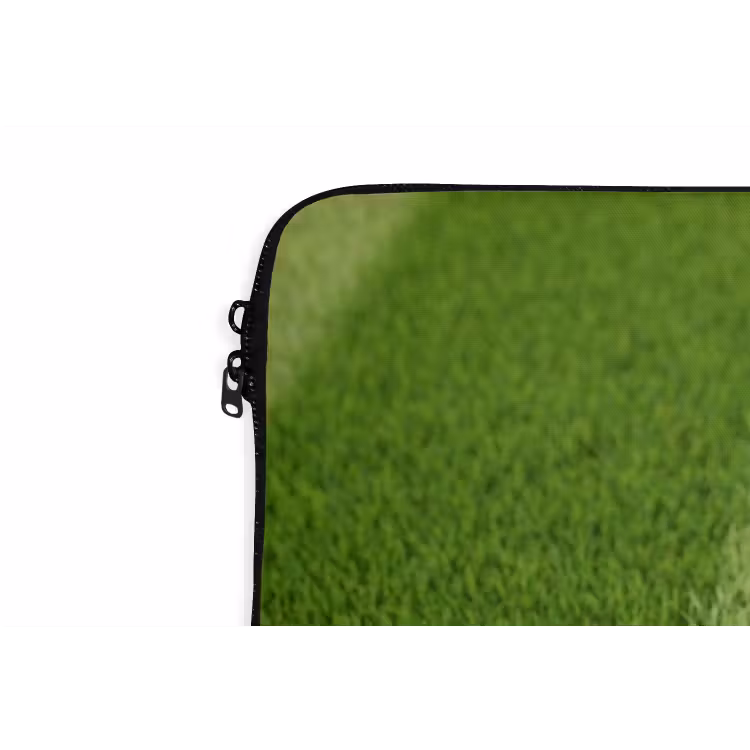 Laptophoes - Voetbal - Grasveld - Sport - Groen — 6