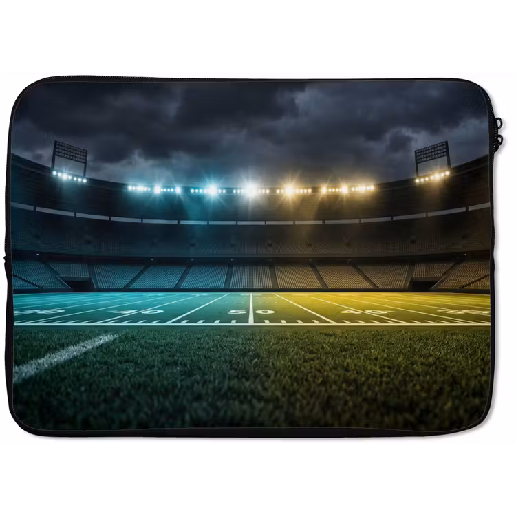 Laptophoes - Voetbal - Stadion - Nacht - Modern — 1
