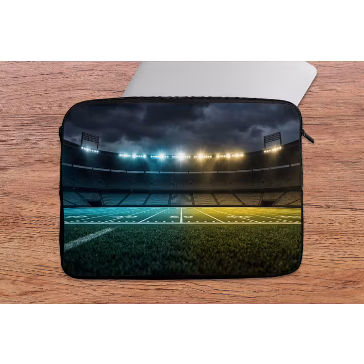 Laptophoes - Voetbal - Stadion - Nacht - Modern — 2