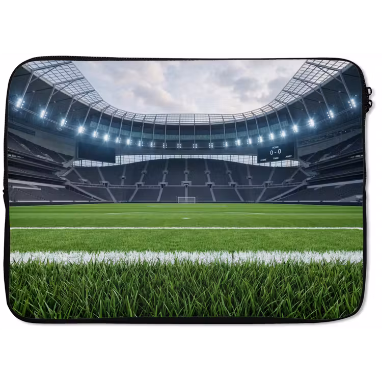 Laptophoes - Voetbal - Stadion - Sport - Groen — 1