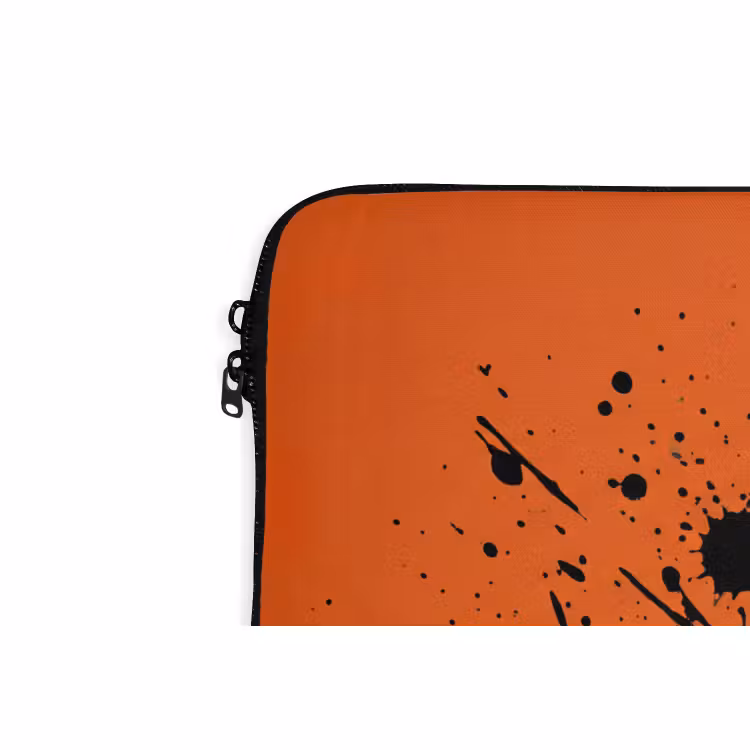 Laptophoes - Voetbal - Verf - Sport - Oranje — 6
