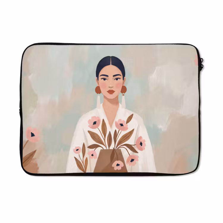 Laptophoes - Vrouw - Kimono - Pastel — 5