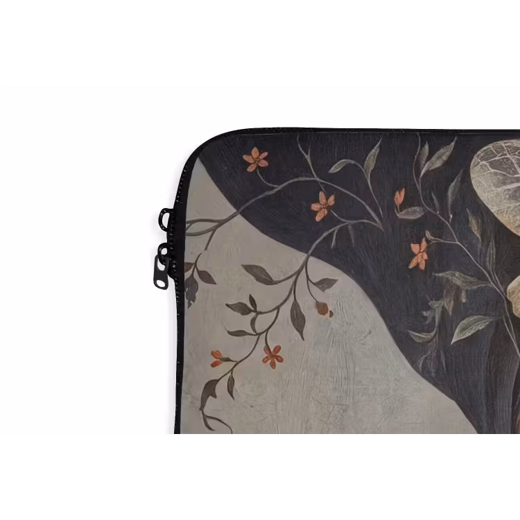 Laptophoes - Woman - Butterfly - Art - Classic - Muted — 6
