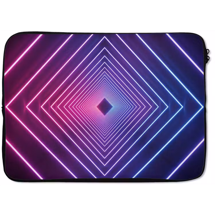 Laptophoes - Driedimensionaal - Tunnel - Ruimte — 1