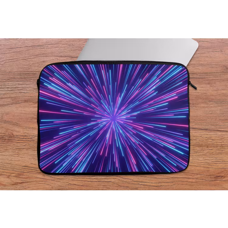 Laptophoes - Dynamisch - Ruimte - Kleurrijk — 2