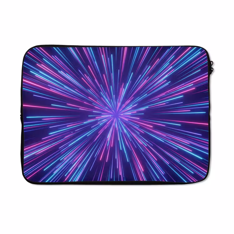 Laptophoes - Dynamisch - Ruimte - Kleurrijk — 5