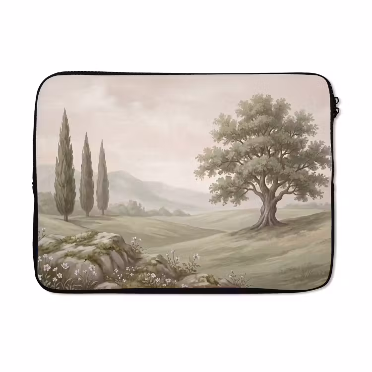 Laptophoes - Heuvellandschap - Bomen - Natuur - Groen — 5