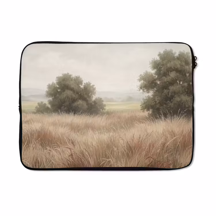Laptophoes - Landschap - Minimalistisch - Beige — 5