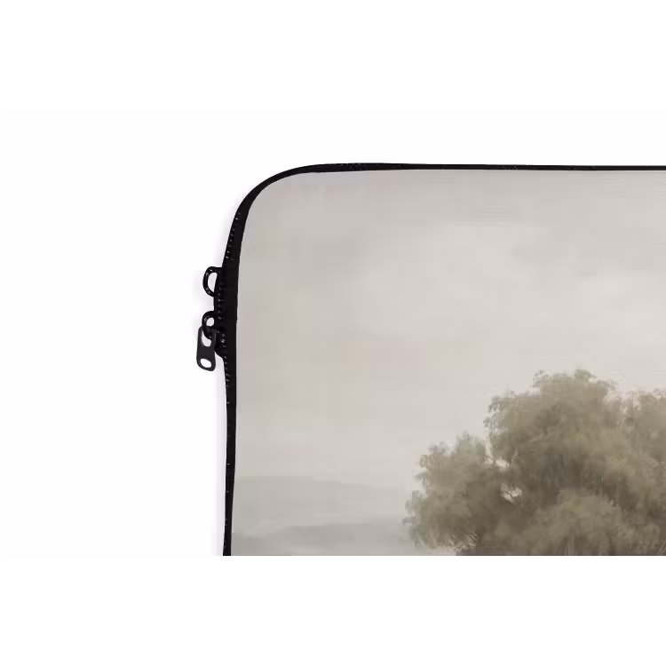 Laptophoes - Landschap - Minimalistisch - Beige — 6