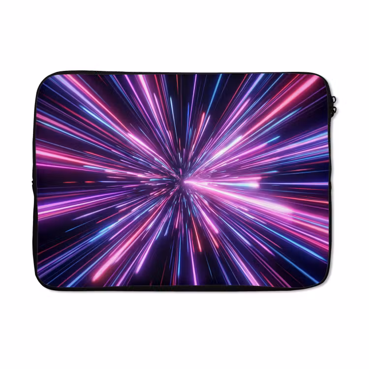Laptophoes - Lichtsnelheid - Ruimte - Roze - Paars — 5
