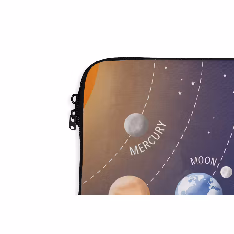 Laptophoes - Planetenstelsel - Ruimte - Illustratie — 6