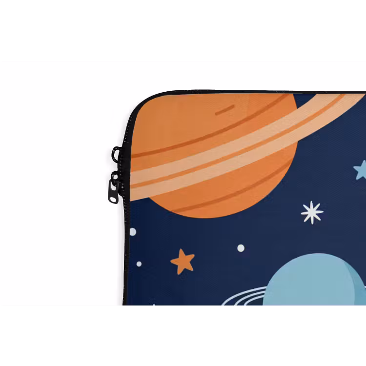 Laptophoes - Ruimte - Planeten - Kleurrijk — 6