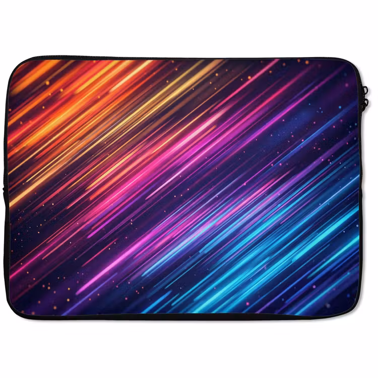 Laptophoes - Snelheid - Kosmos - Kleurrijk — 1