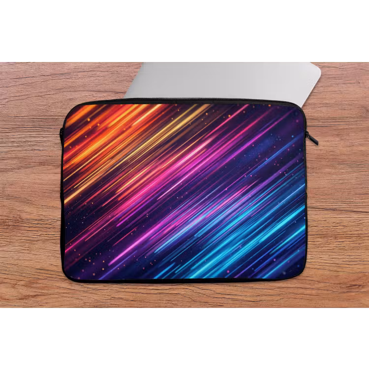 Laptophoes - Snelheid - Kosmos - Kleurrijk — 2