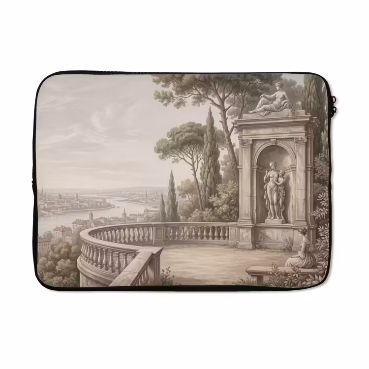 Laptophoes - Terras - Stad - Uitzicht - Rivier — 5