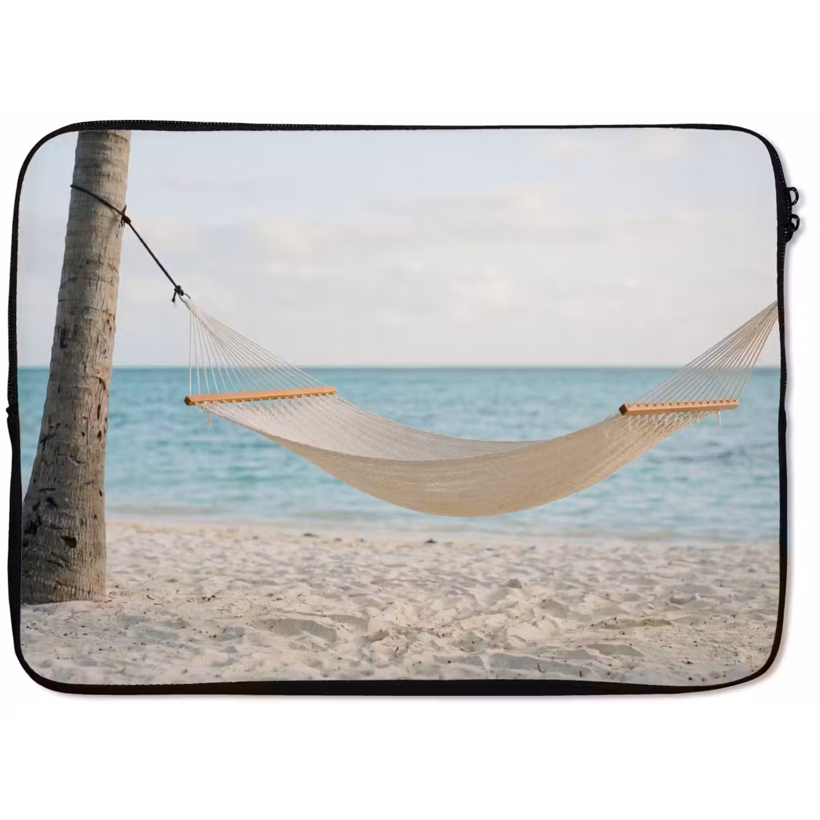 Laptophoes - Hangmat - Strand - Wit — 1