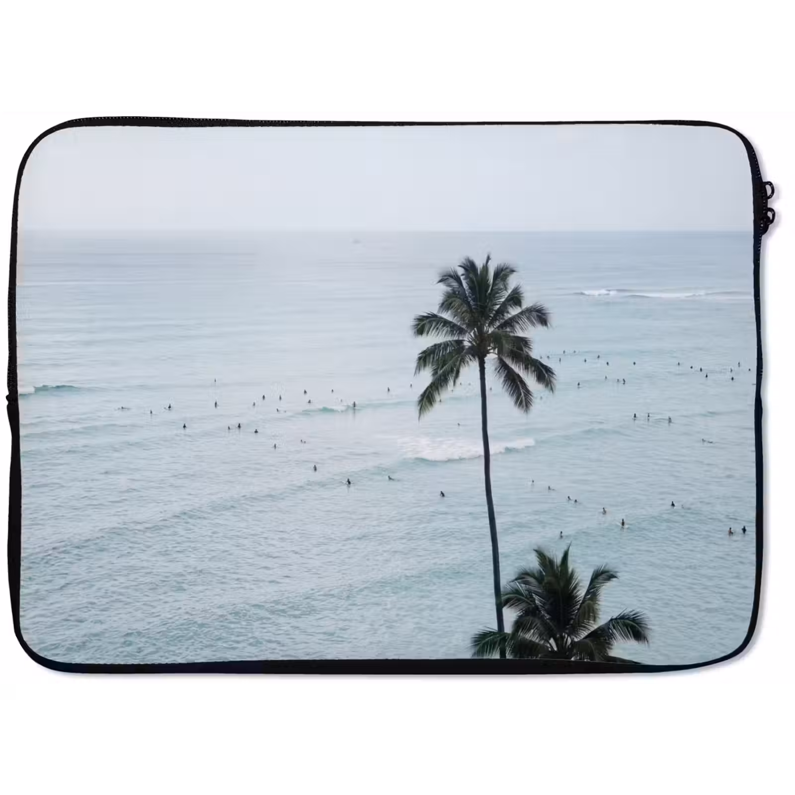 Laptophoes - Oceaan - Palmbomen - Surfers — 1