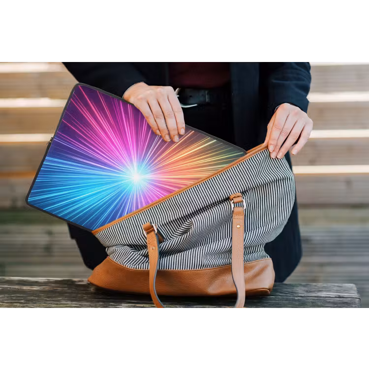 Laptophoes - Abstract - Light - Burst - Modern - Colorful — 4