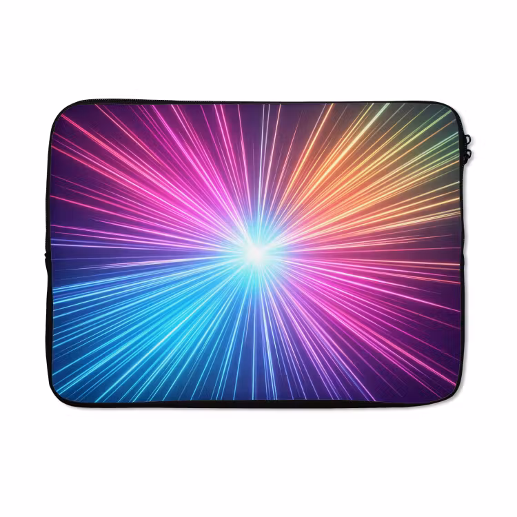 Laptophoes - Abstract - Light - Burst - Modern - Colorful — 5