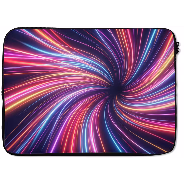 Laptophoes - Abstract - Swirl - Futuristic - Neon — 1