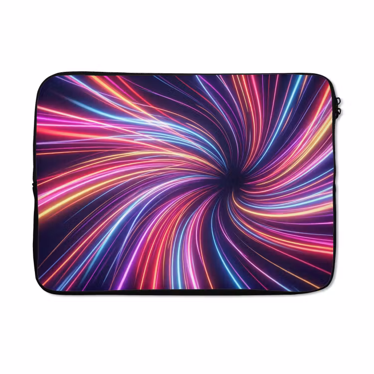 Laptophoes - Abstract - Swirl - Futuristic - Neon — 5