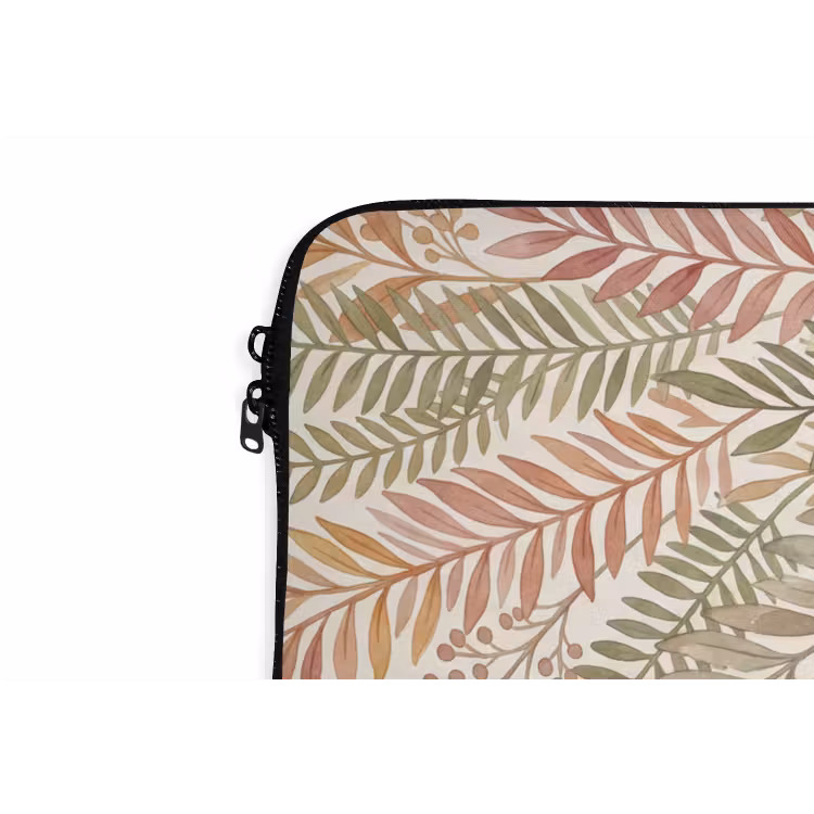Laptophoes - Botanisch - Aquarel - Kleurrijk — 6