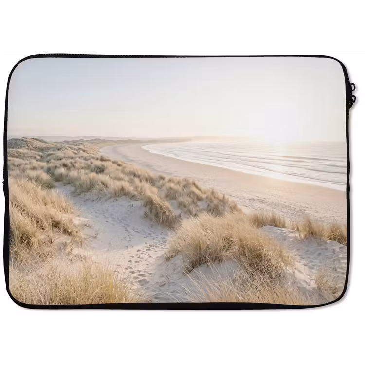 Laptophoes - Duinen - Strand - Beige — 1