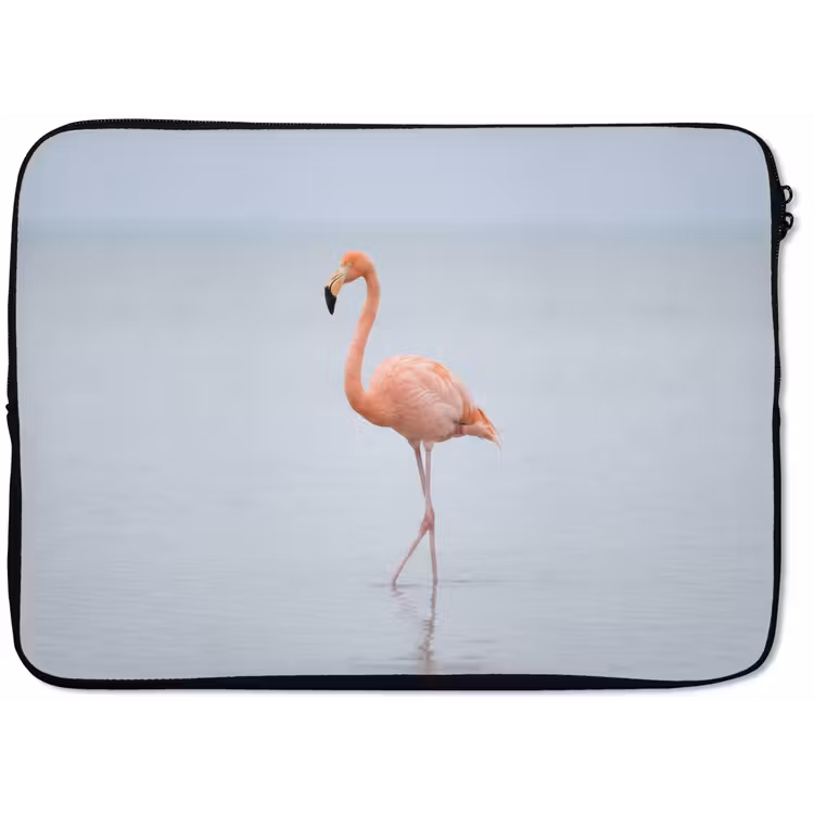 Laptophoes - Flamingo - Zee - Roze — 1