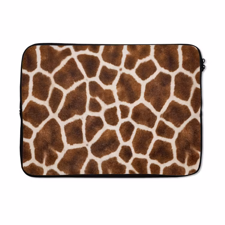 Laptophoes - Giraf - Vacht - Klassiek - Bruin — 5