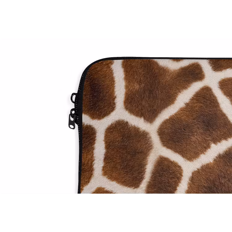 Laptophoes - Giraf - Vacht - Klassiek - Bruin — 6
