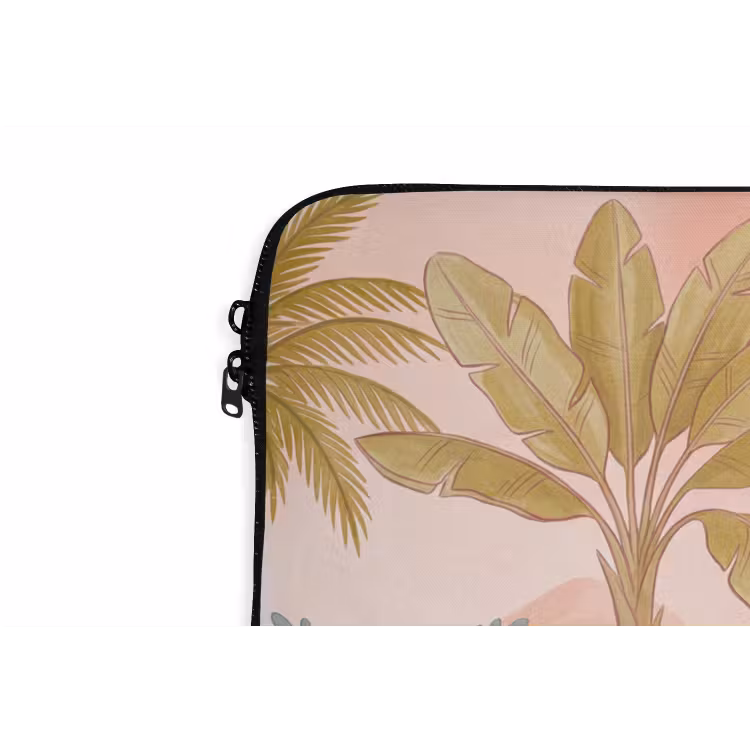 Laptophoes - Illustratie - Palmbomen - Kleurrijk — 6