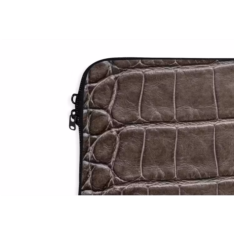 Laptophoes - Leer - Krokodil - Mat — 6