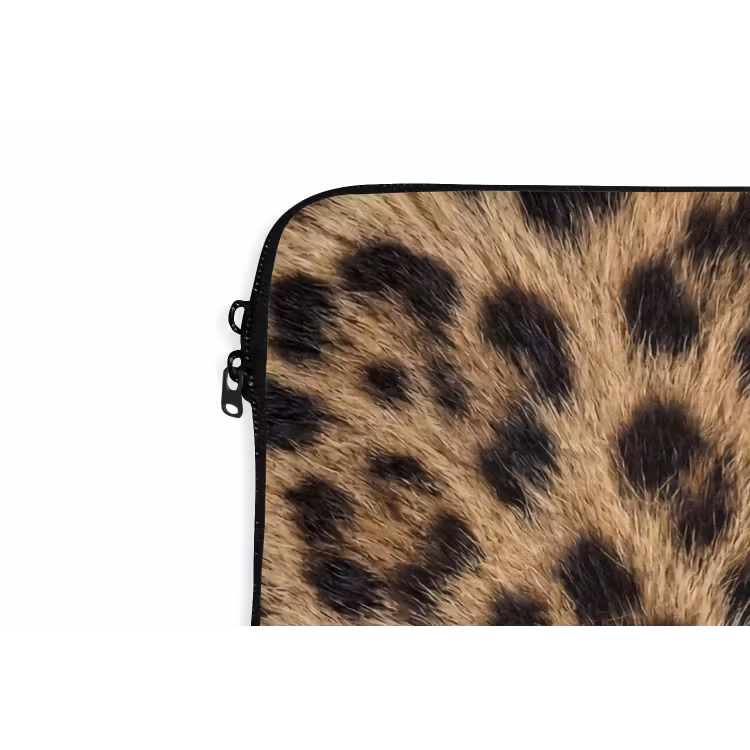 Laptophoes - Luipaard - Vacht - Klassiek - Bruin — 6