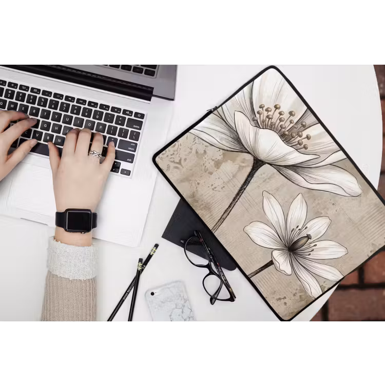 Laptophoes - Modern - Design - Wit — 3
