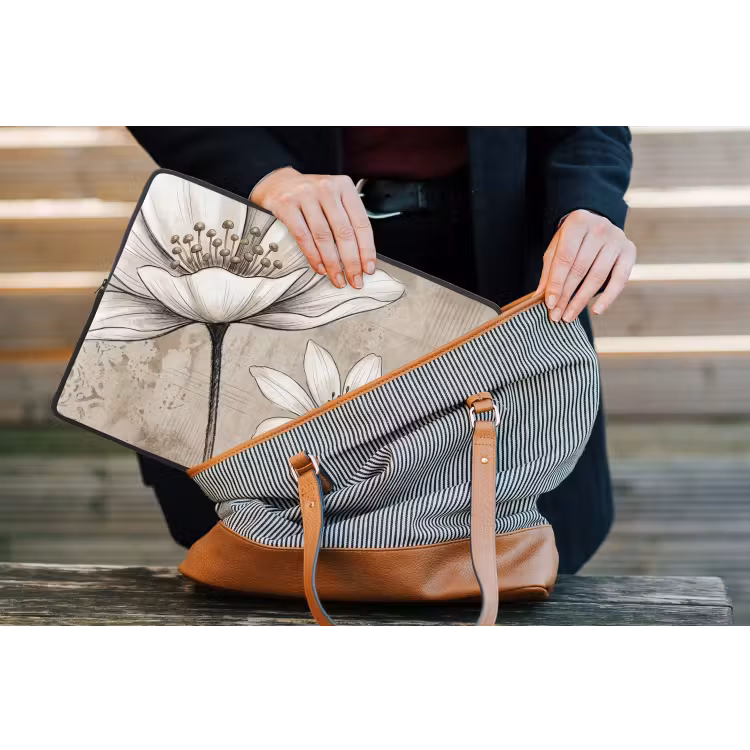 Laptophoes - Modern - Design - Wit — 4