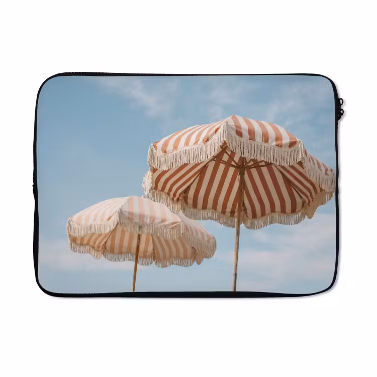 Laptophoes - Parasol - Lucht - Rood — 5