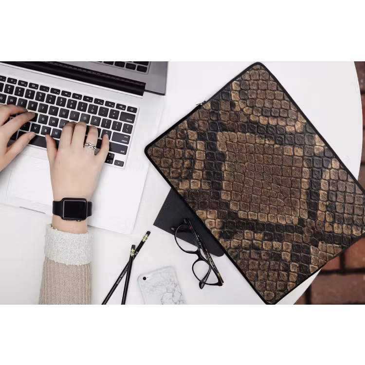 Laptophoes - Python - Schubben - Brons — 3