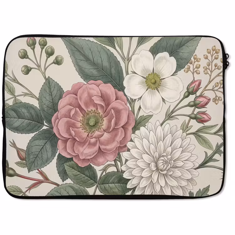 Laptophoes - Romantisch - Design - Kleurrijk — 1