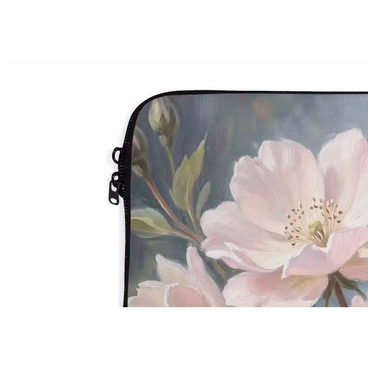 Laptophoes - Rozen - Illustratie - Roze — 6