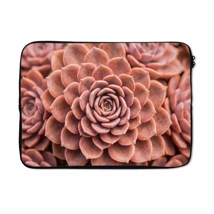 Laptophoes - Vetplant - Organisch - Roze — 5