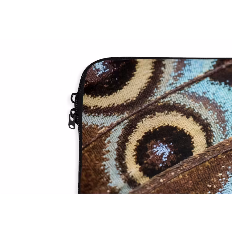 Laptophoes - Vleugels - Vlinder - Blauw — 6