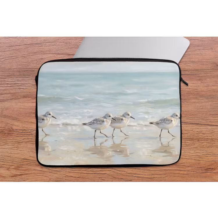 Laptophoes - Vogels - Strand - Zee — 2