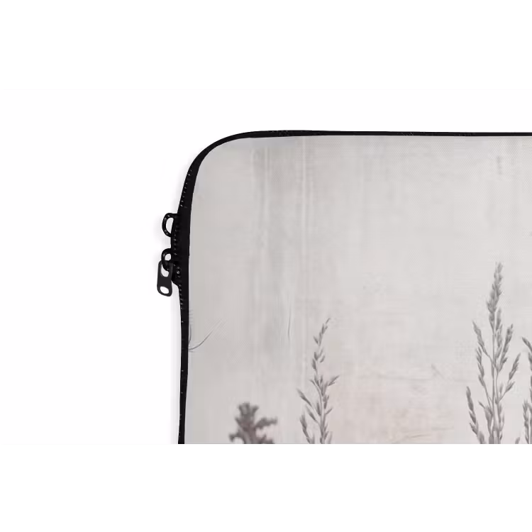 Laptophoes - Weidebloemen - Design - Sepia — 6